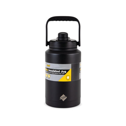 Oztrail Insulated Jug Drink Flask - 3.7L - Charcoal