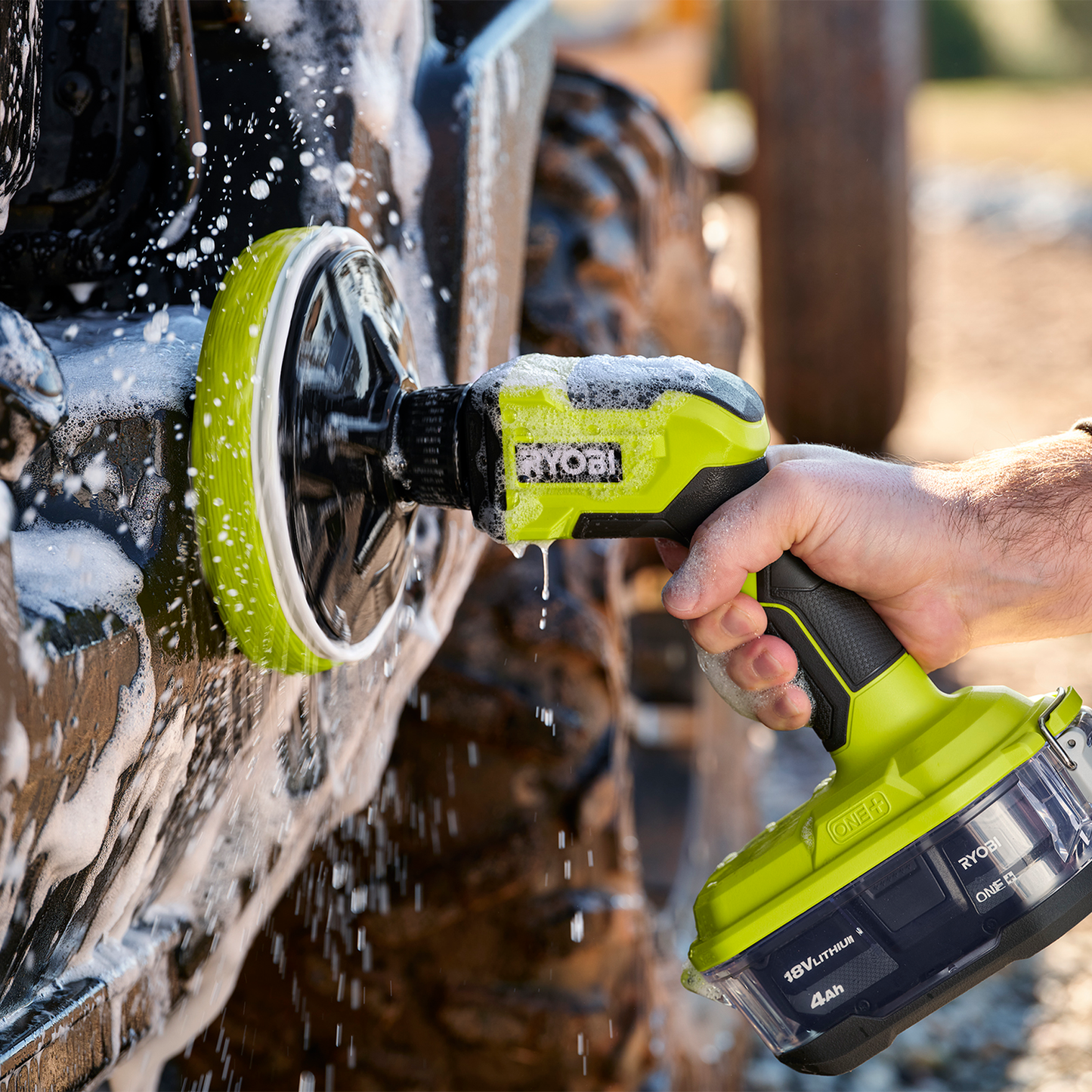Ryobi Microfibre Cloth Cleaning Pad - 165mm