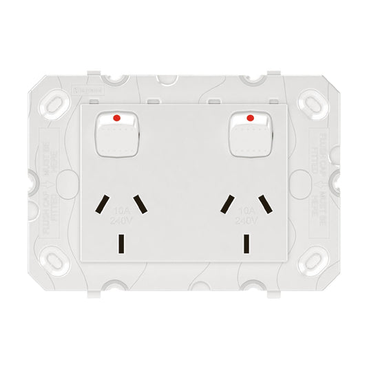 Hpm Arteor Double Powerpoint Grid - White