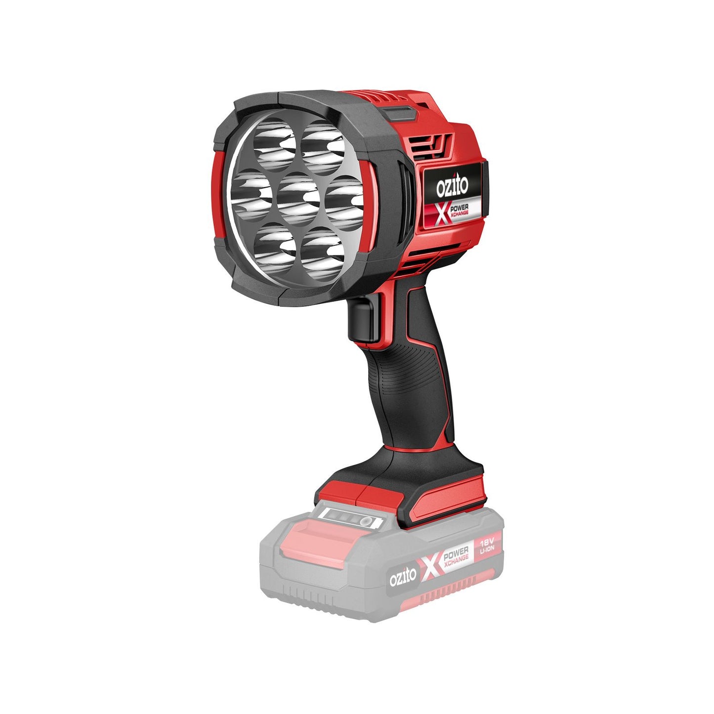 Ozito Cordless LED Spotlight - 246mm - 2500 Lumen
