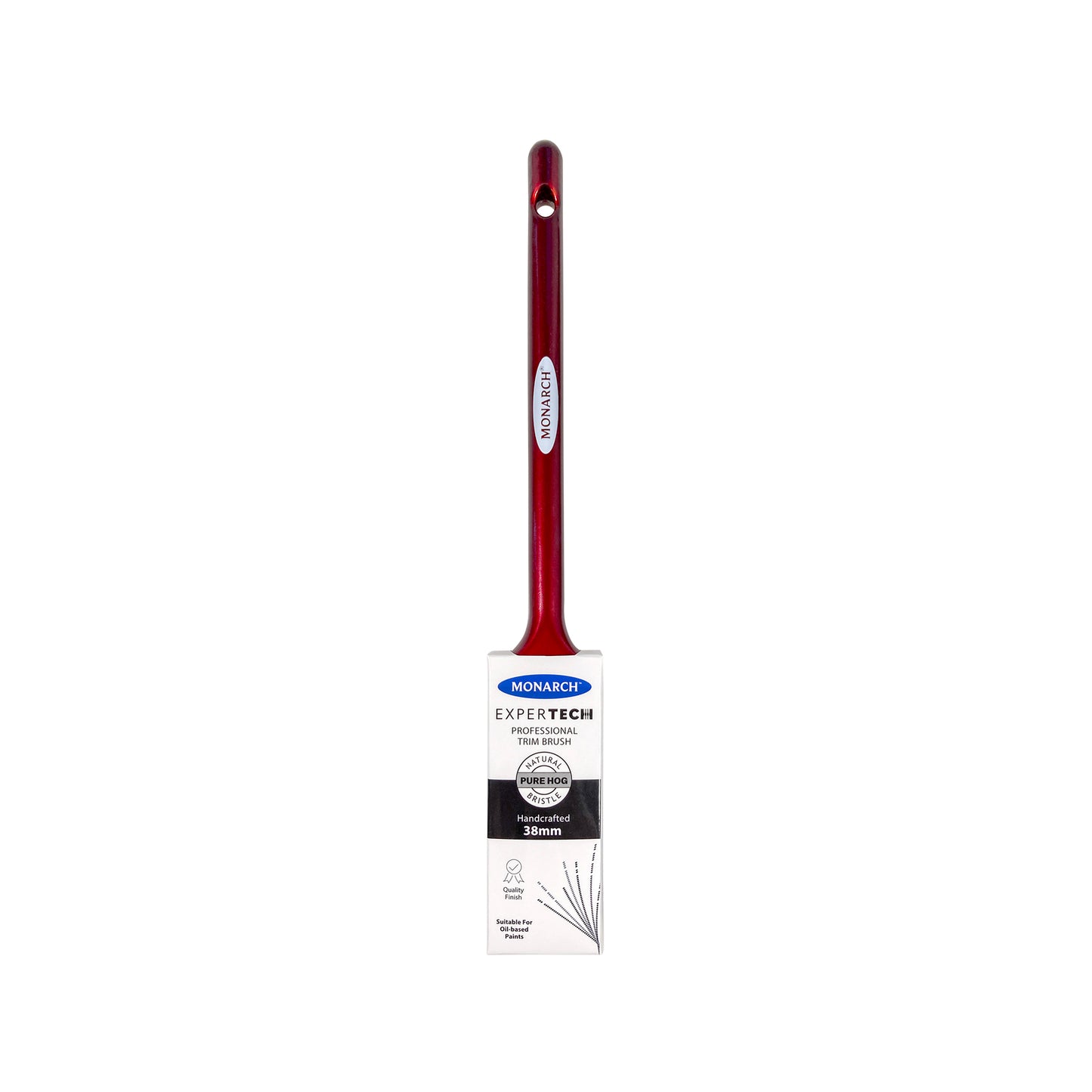 Monarch Expertech Hog Bristle Trim Paint Brush - 38mm