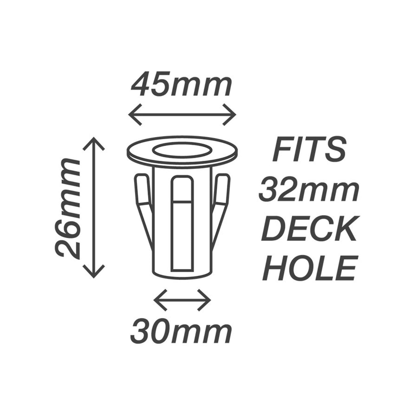 Holman RGB Deck Light - 45mm - 0.5W