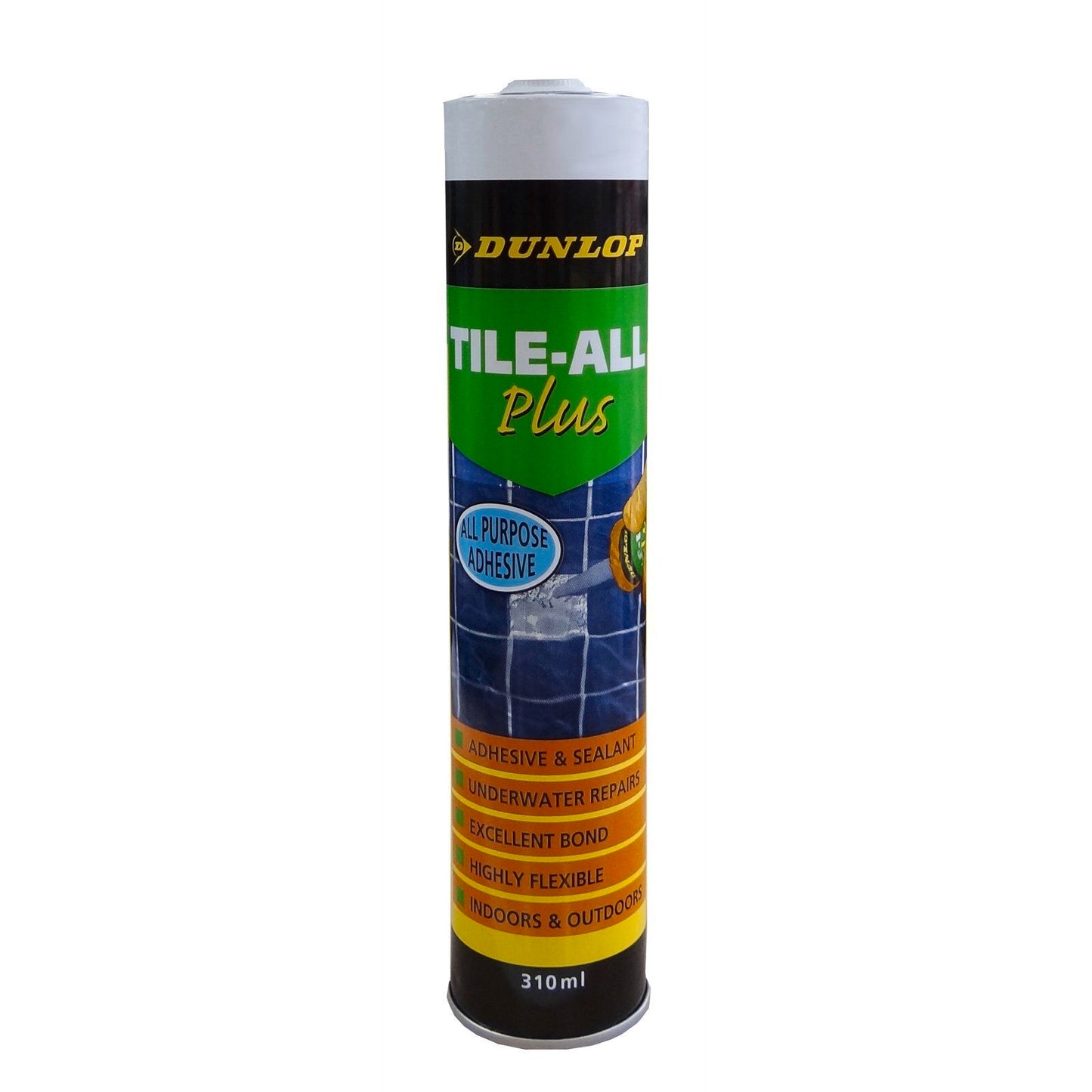 Dunlop Tile-All Plus Premixed Tile Adhesive - 310ml