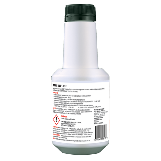 Nulon Dot 3 Heavy Duty Brake Fluid - 500ml