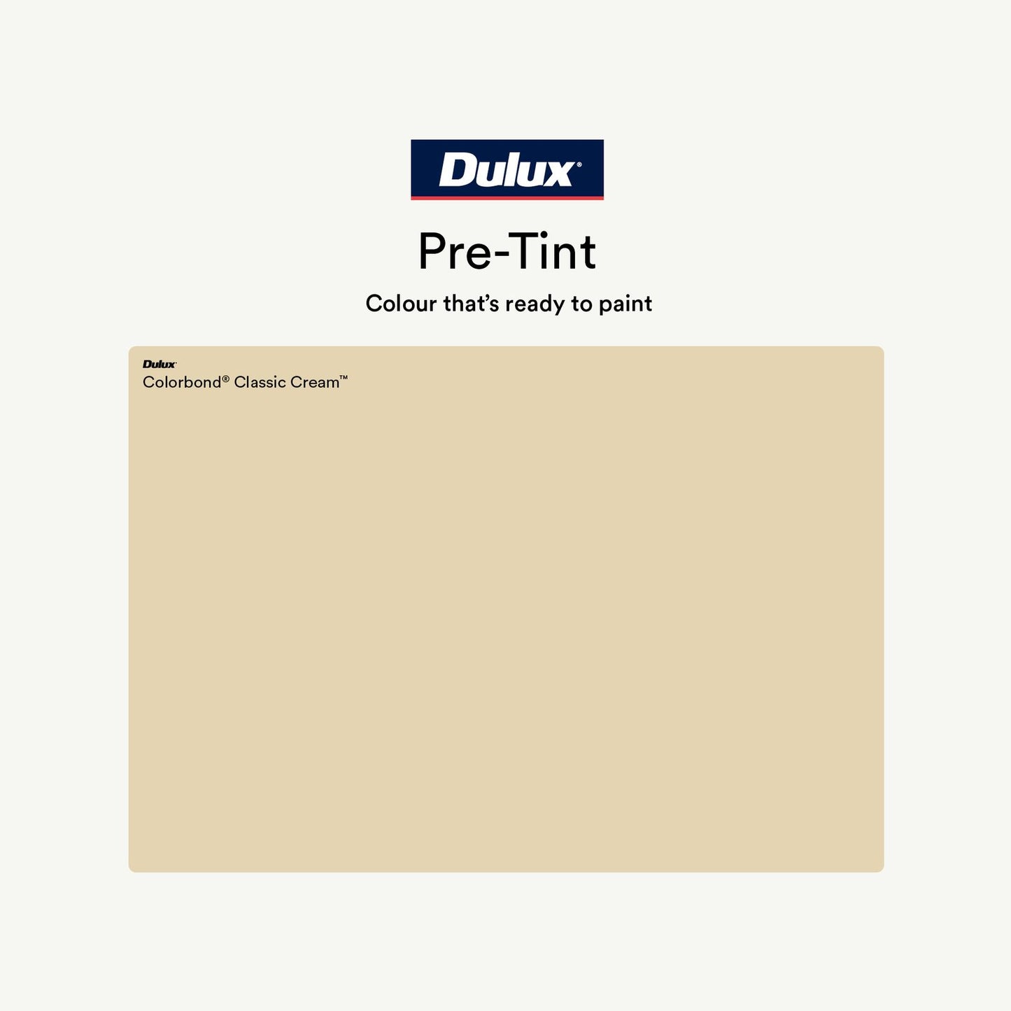 Dulux Weathershield Low Sheen Exterior Paint - 4L - Classic Cream