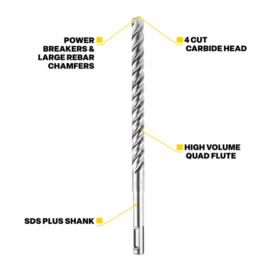 Kango SDS Plus Drill Bit 18mm x 250mm