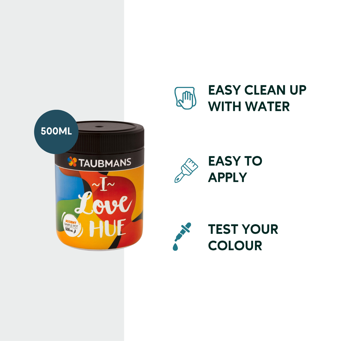Taubmans Accent Sample Pot - 500ml