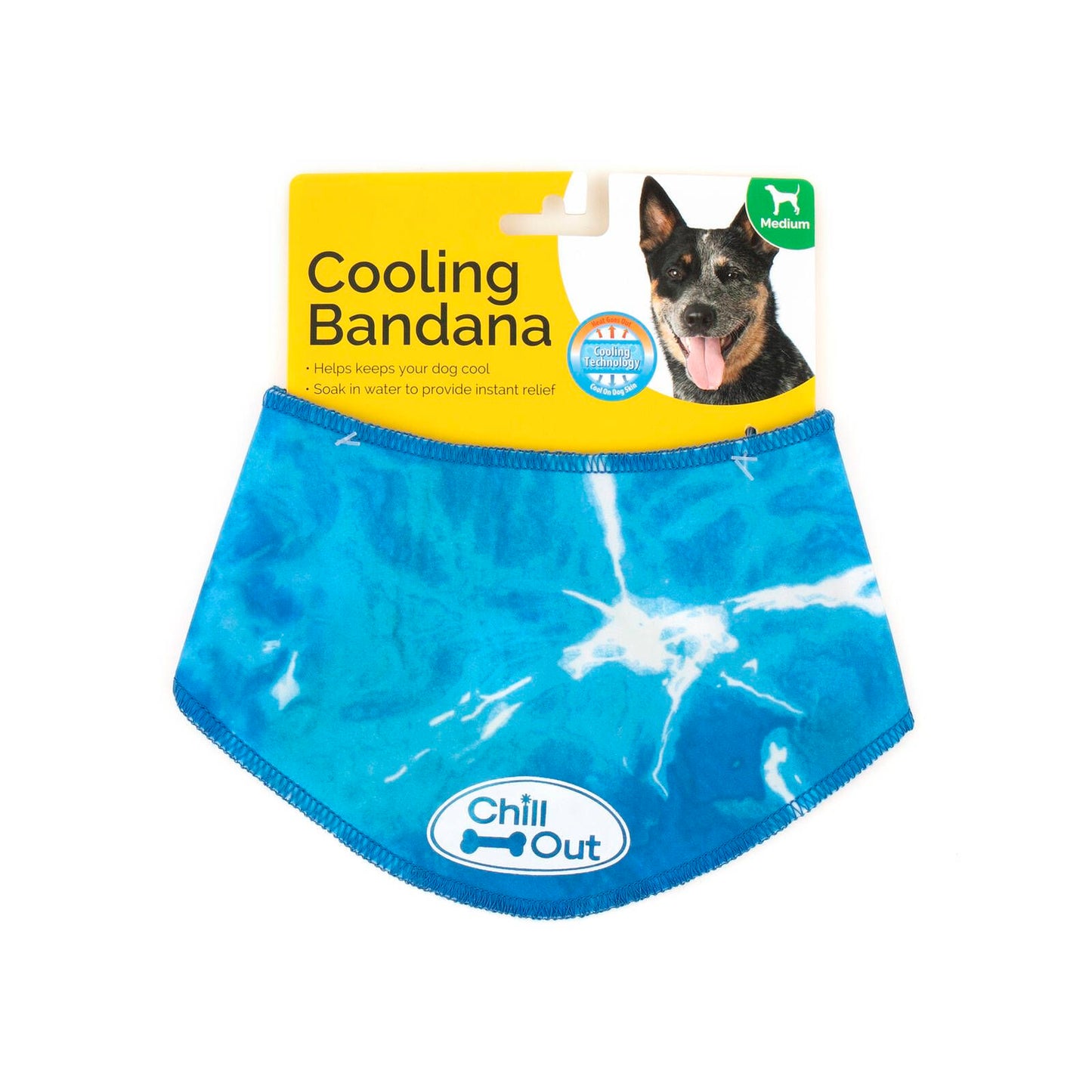 Dats Medium Dog Cooling Bandana - 38-46cm