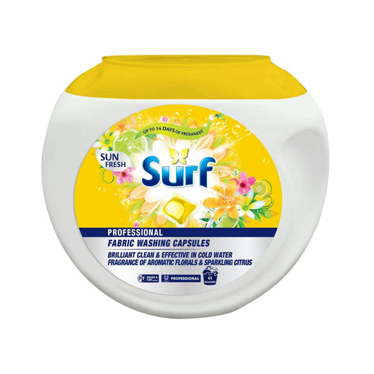 Surf Sun Fresh Professional Laundry Capsules - 65 Pack - 1.145kg