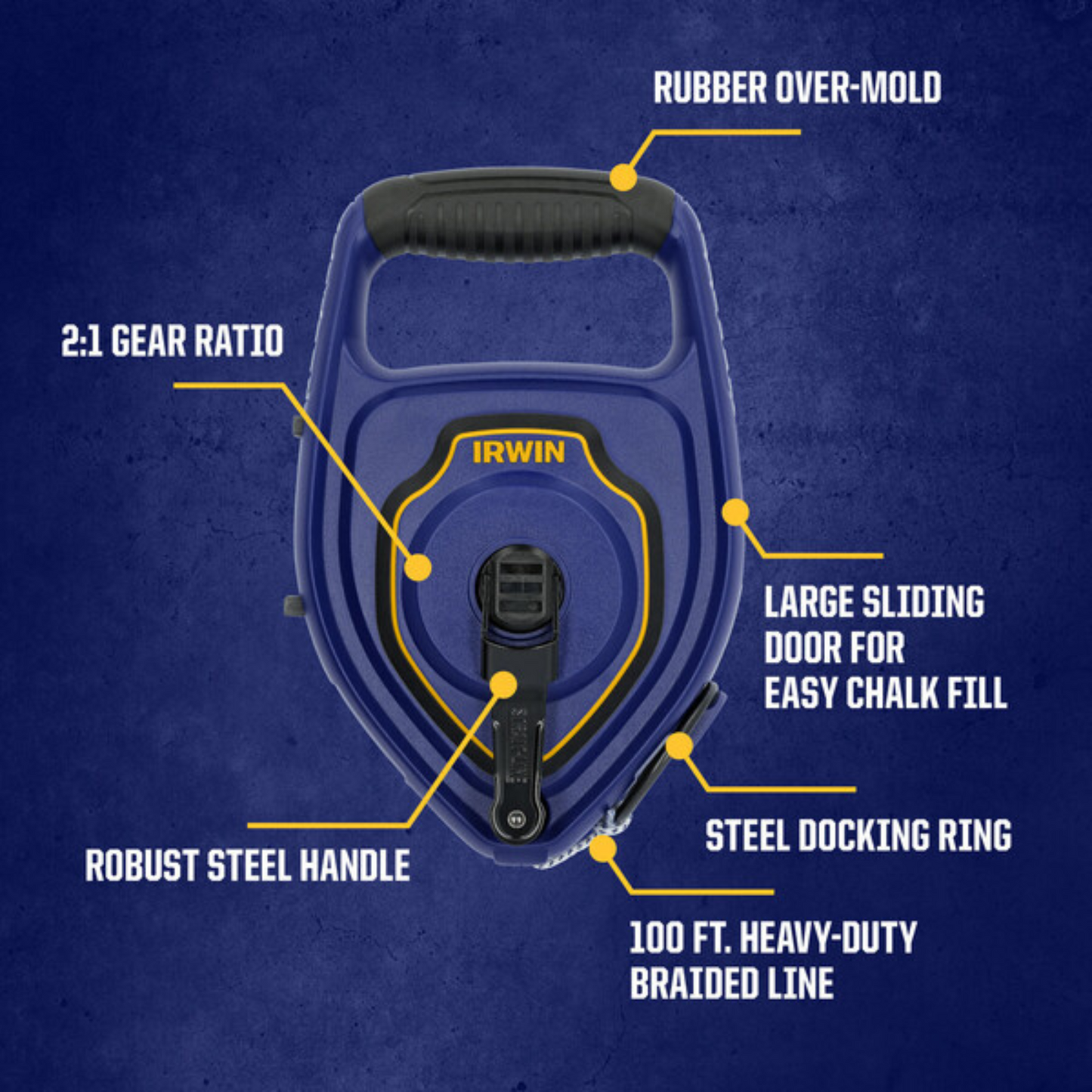 Irwin Strait Line Pro Chalk Reel - 130 x 220mm