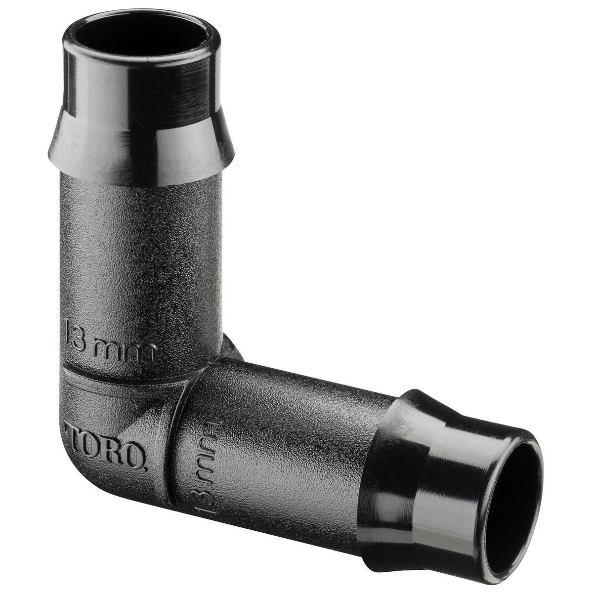 Toro 13mm Barbed Elbow - Polypropylene - Durable - UV Stabilised