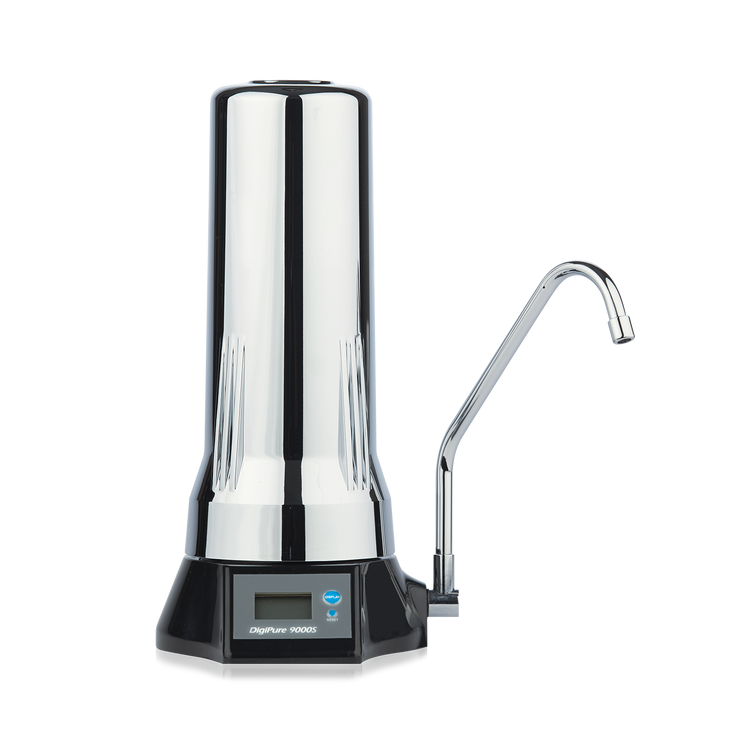 Stefani On-Tap Digital Water Filter - Chrome - 10 Micron
