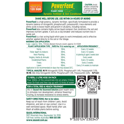 Powerfeed Liquid Fertiliser Concentrate - 600ml