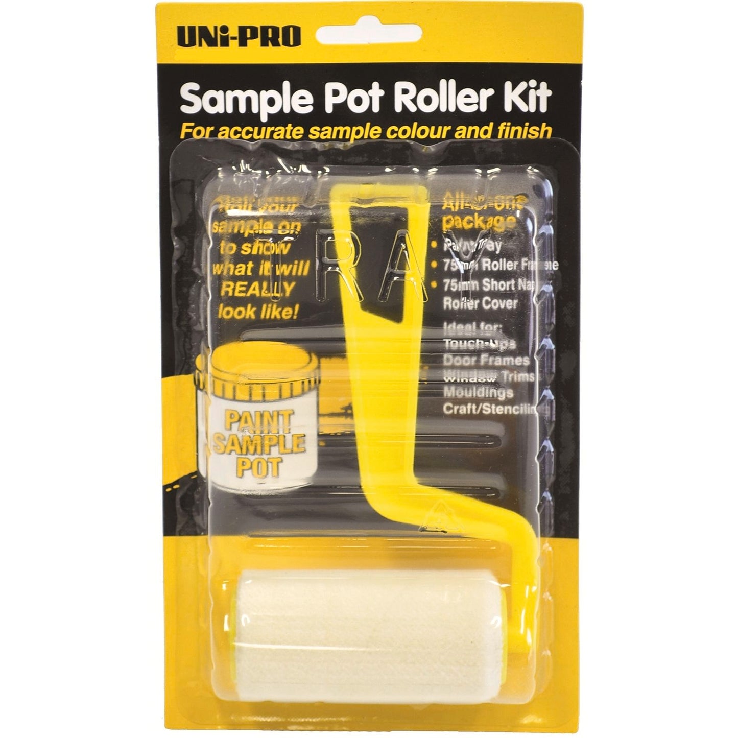 Uni Pro Paint Roller Kit - 75mm