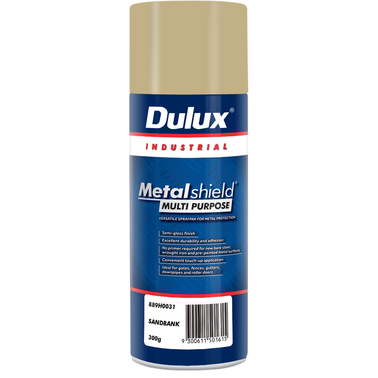 Dulux Metalshield Multipurpose Spray Paint - 300g - Sandbank