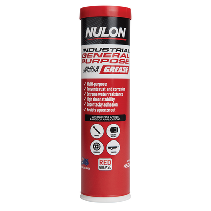 Nulon Industrial General Purpose Red Grease - 450g