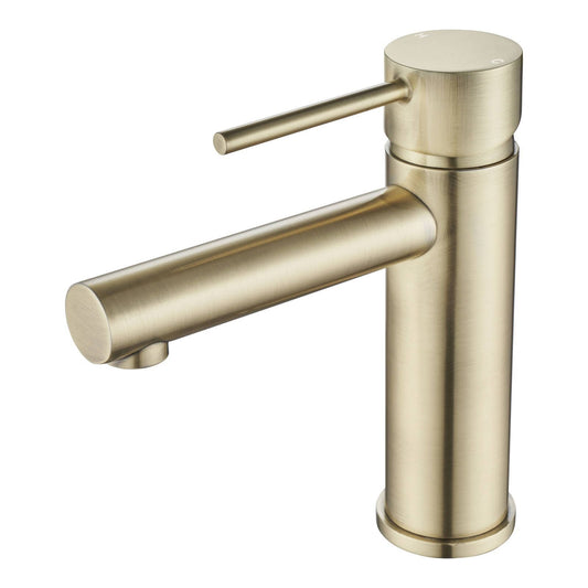 Mondella Resonance Basin Mixer - 35mm - Brushed Brass