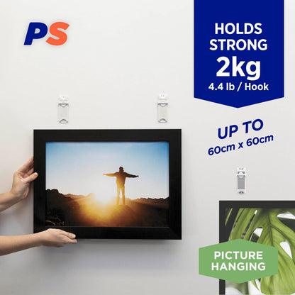 Permastik Adjustable Picture Hook - 2kg - 2 Pack