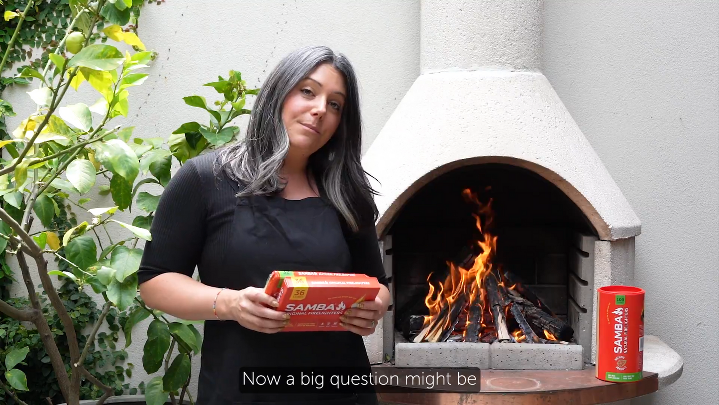 Samba Natural Firelighters - 32 Pack