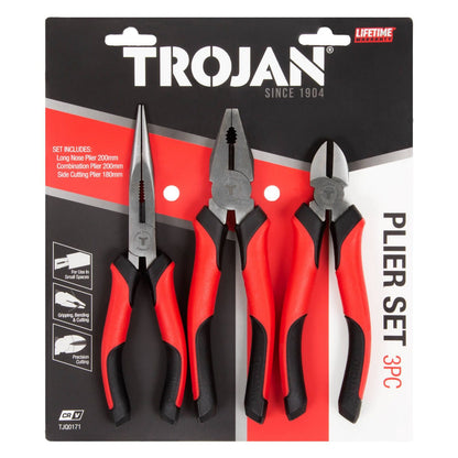 Trojan Plier Set - 3 Piece
