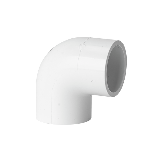 Holman 20mm 90° White PVC Elbow - Solvent Weld - Durable - Easy Install