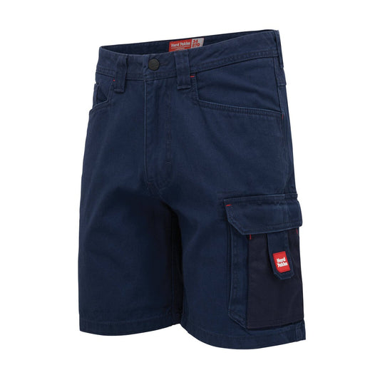 Hard Yakka Navy Legends Cargo Short 87R Cotton Tough Relaxed Fit