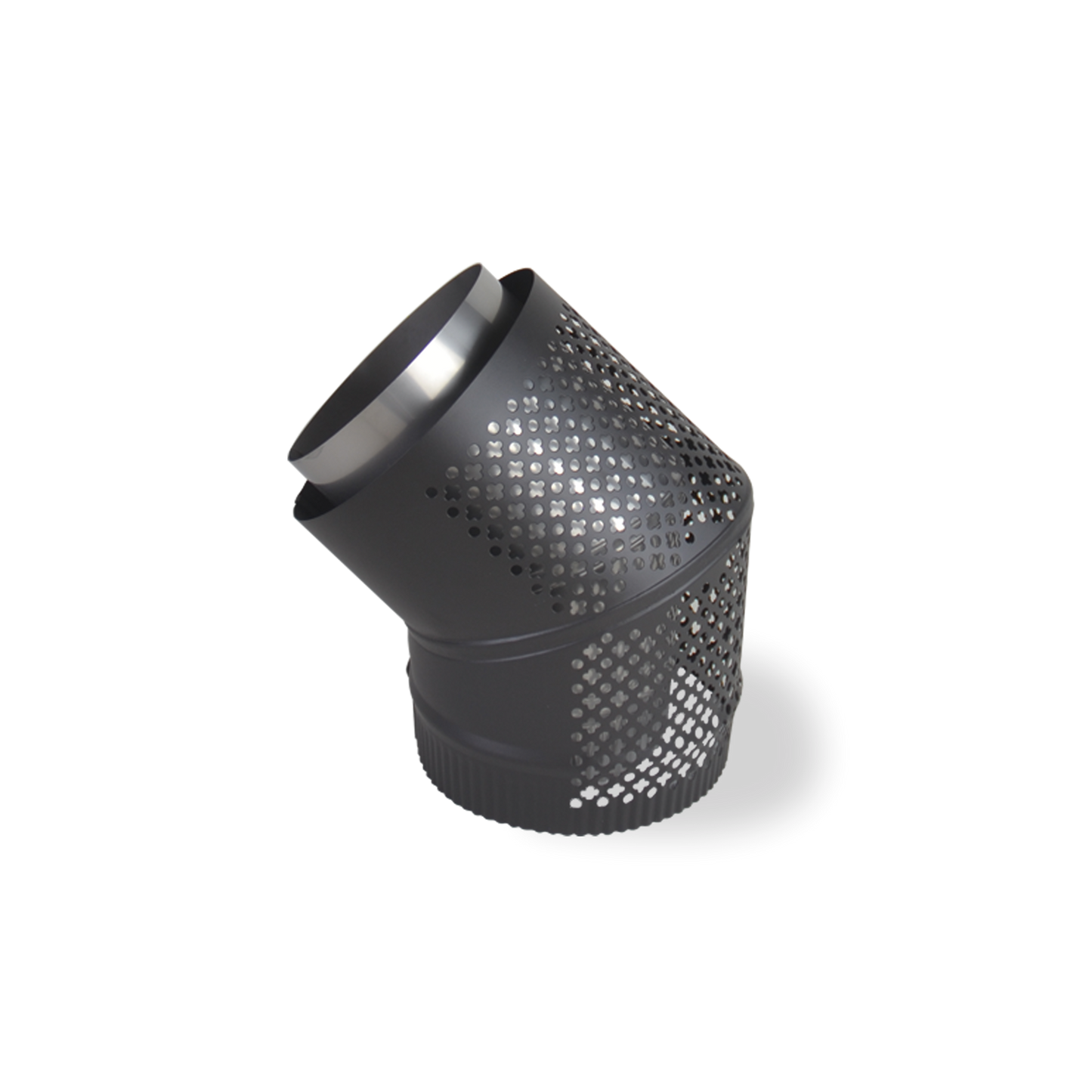 Scandia Rear Facing Bend Flue Kit - 45° - 6"