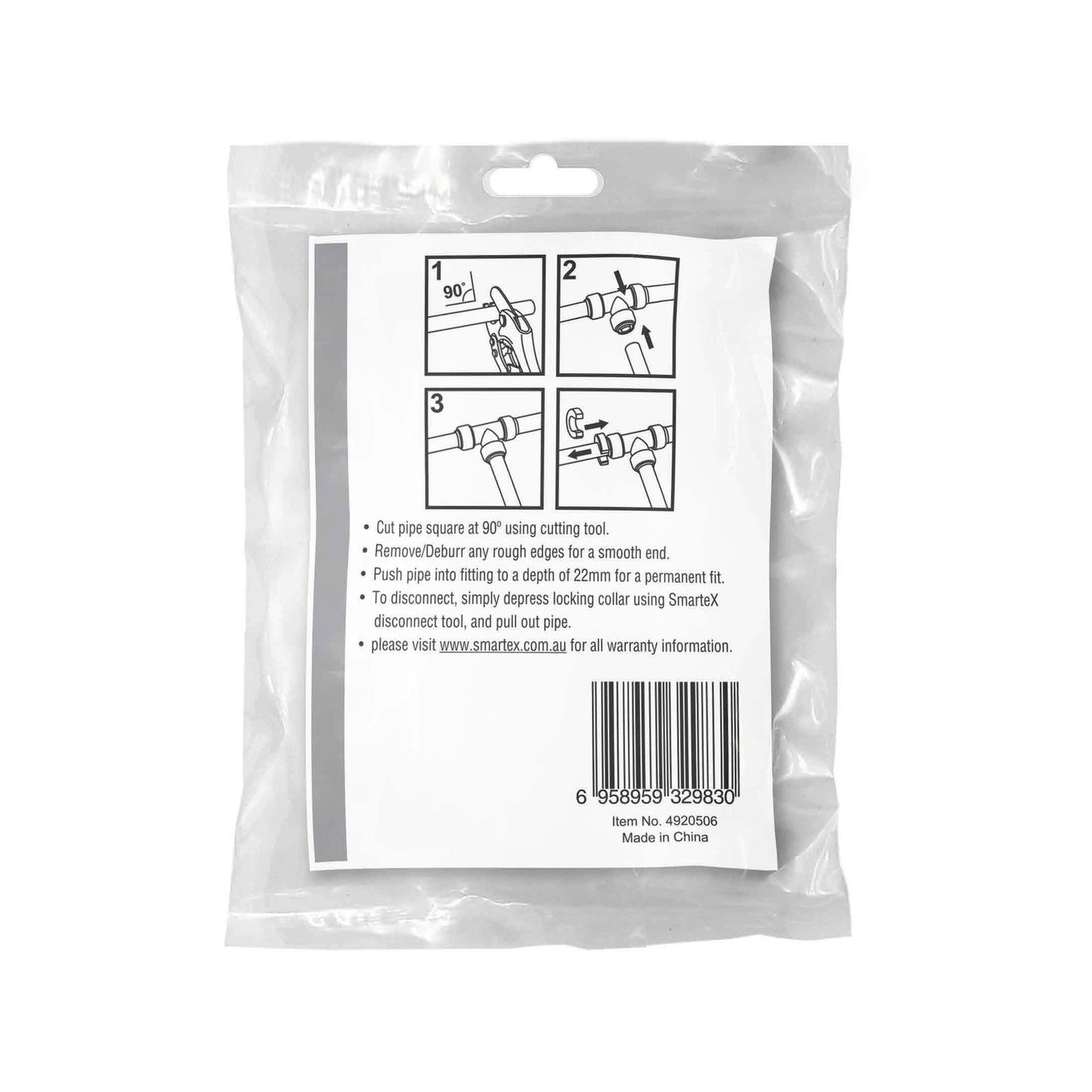SmarteX Pex Nail Saddle - 16mm - 10 Pack