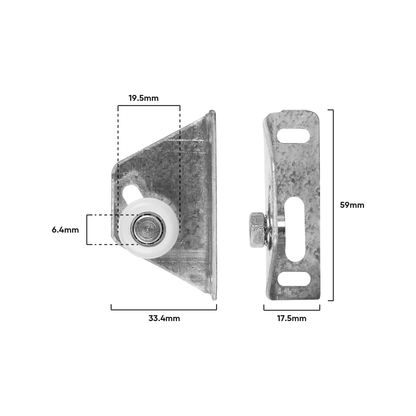 Rolltrak Single Door Trolley - 12kg