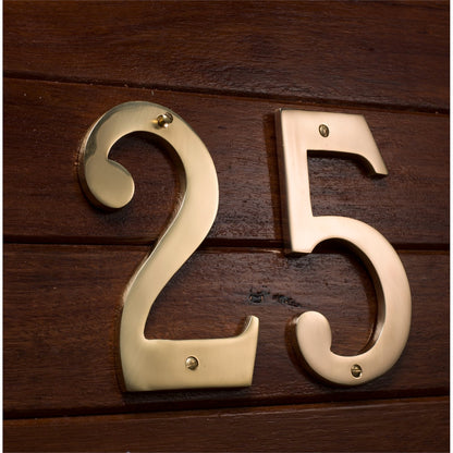 Sandleford Brass House Number 0 - 150mm