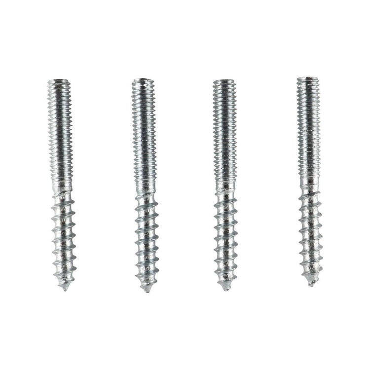 Everhang Hanger Bolt M6 x 48mm Zinc Plated 4 Pack Durable Fasteners