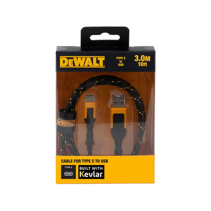 Dewalt USB C to USB Charging Cable - 3m