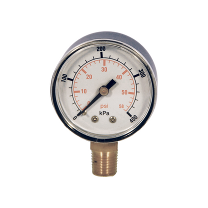 Hy Clor Pool Pressure Gauge - 50mm x 170mm - UV Resistant Plastics