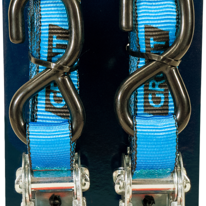 Grunt Ratchet Tie Down - 25mm x 5m - 450kg - 2 Pack