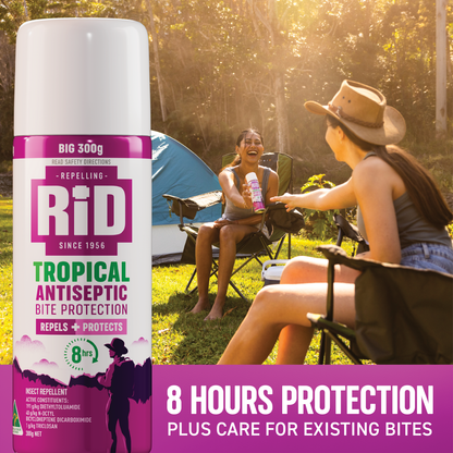 RID Tropical Antiseptic Bite Protection - 300g - DEET