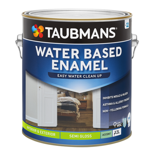 Taubmans Accent Semi Gloss Water Based Enamel Paint - 2L