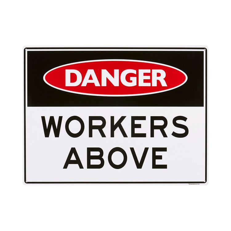 Sandleford Workers Above Sign - 450 x 600mm