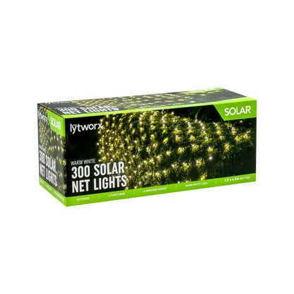 Lytworx Solar Net Light - 1.5 x 4.5m - Warm White