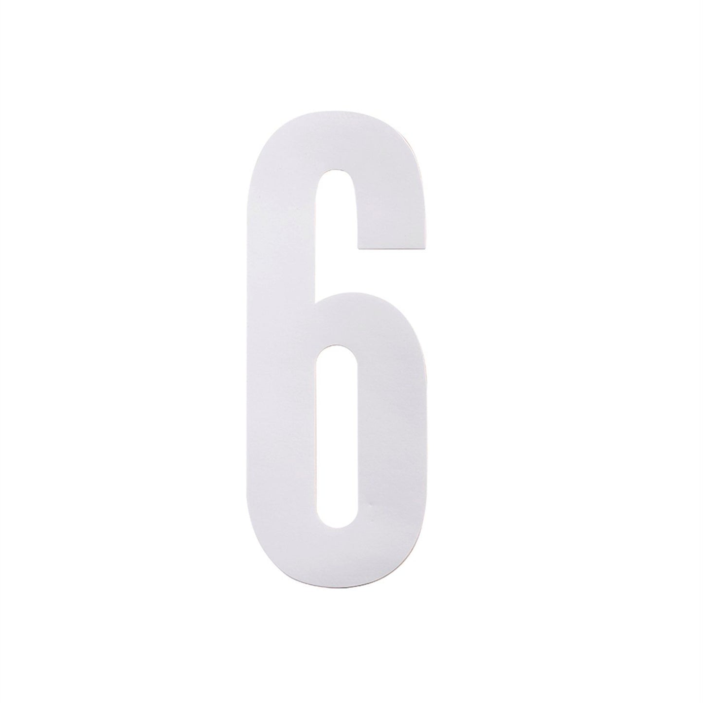 Sandleford Wheelie Bin Number 6 - 175mm - White - 2 Pack
