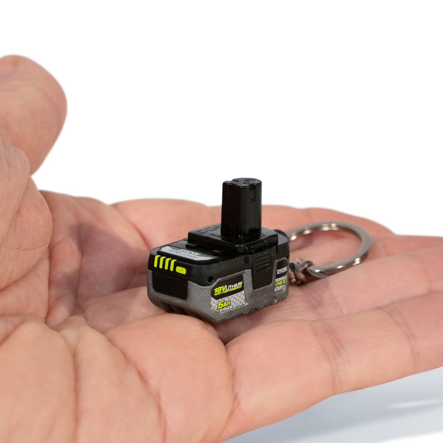 Ryobi Mini S Battery Keyring - 21 x 41 x 27mm
