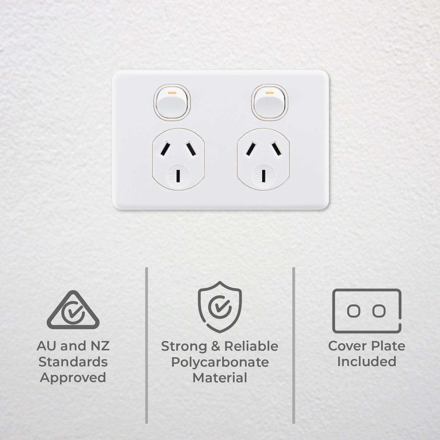 Deta X6 Double Power Point - 10 Pack