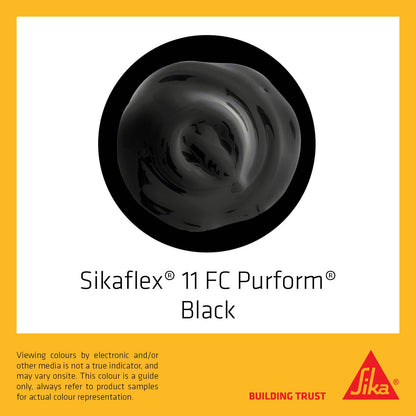 Sika Sikaflex 11 FC Purform Adhesive Sealant - 300ml - Black