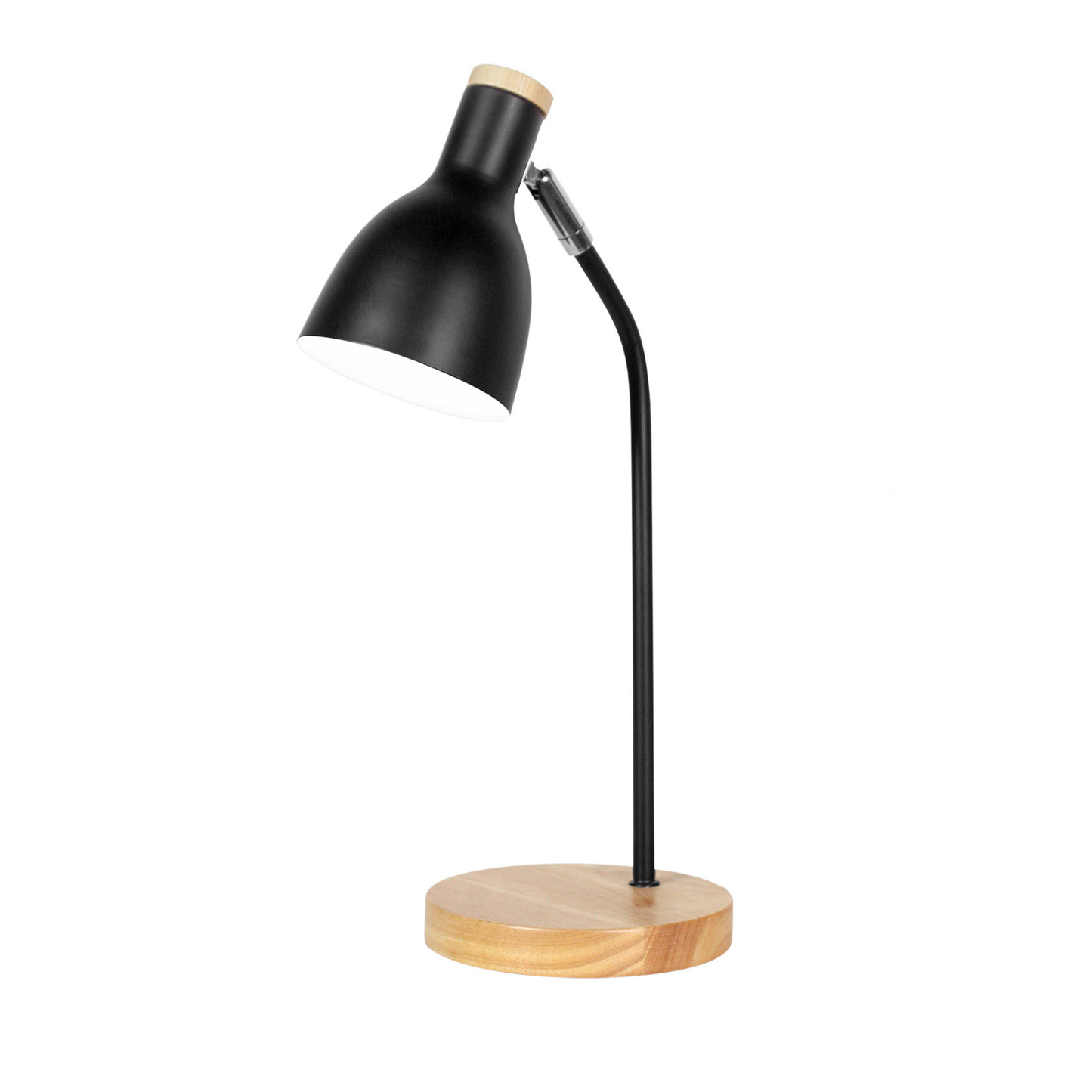 Verve Design Black Lexi Desk Lamp - 150 x 420mm