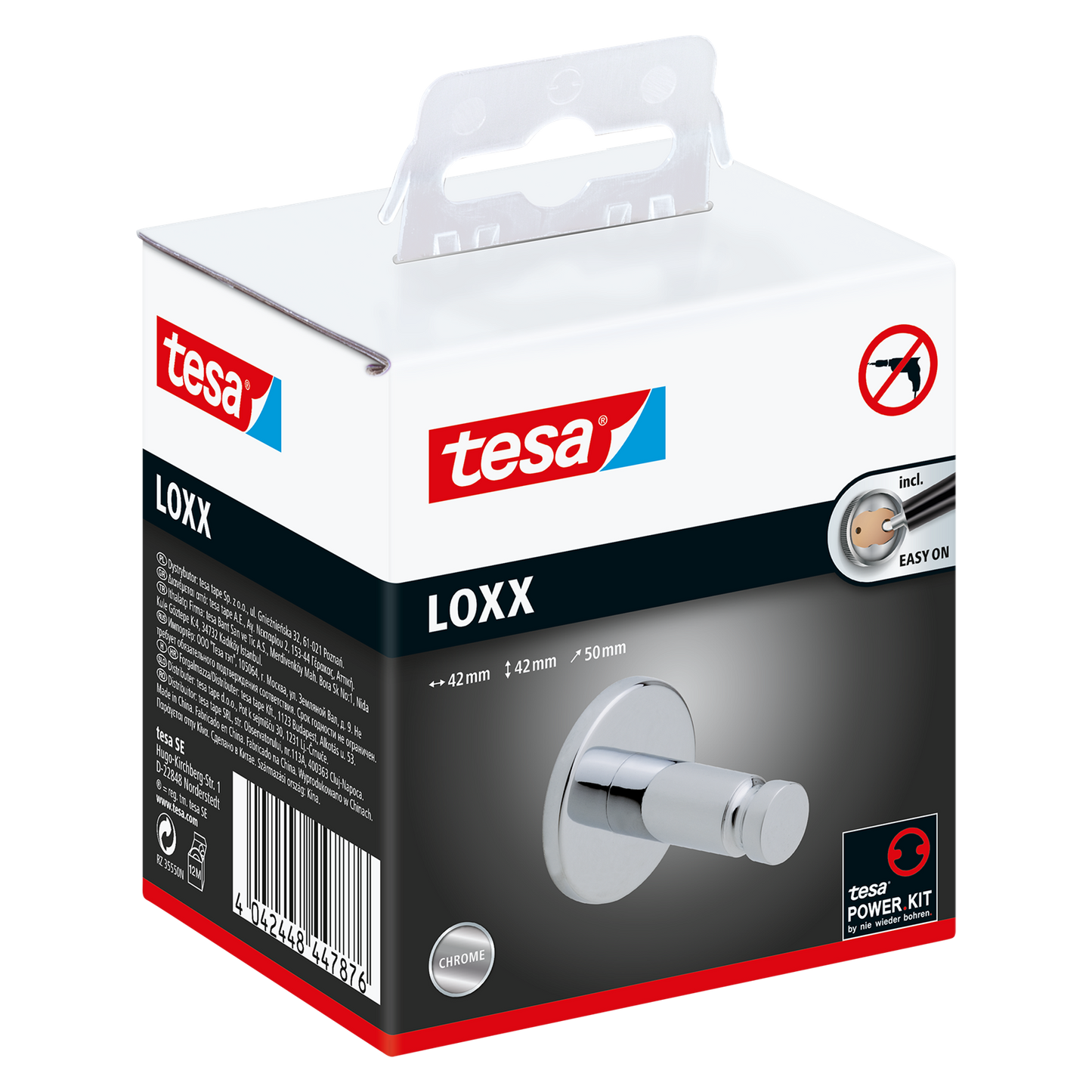 Tesa Loxx Towel Hook - 42 x 50mm