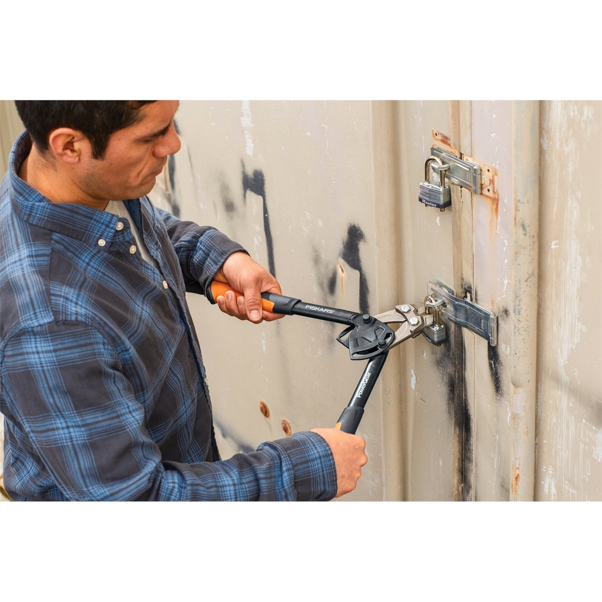 Fiskars Powergear Bolt Cutter 355mm Hard Steel Ergonomic Durable