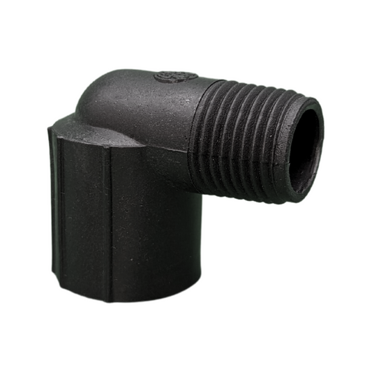 GD Watermark 15mm Poly Irrigation Male to Female 90 Elbow