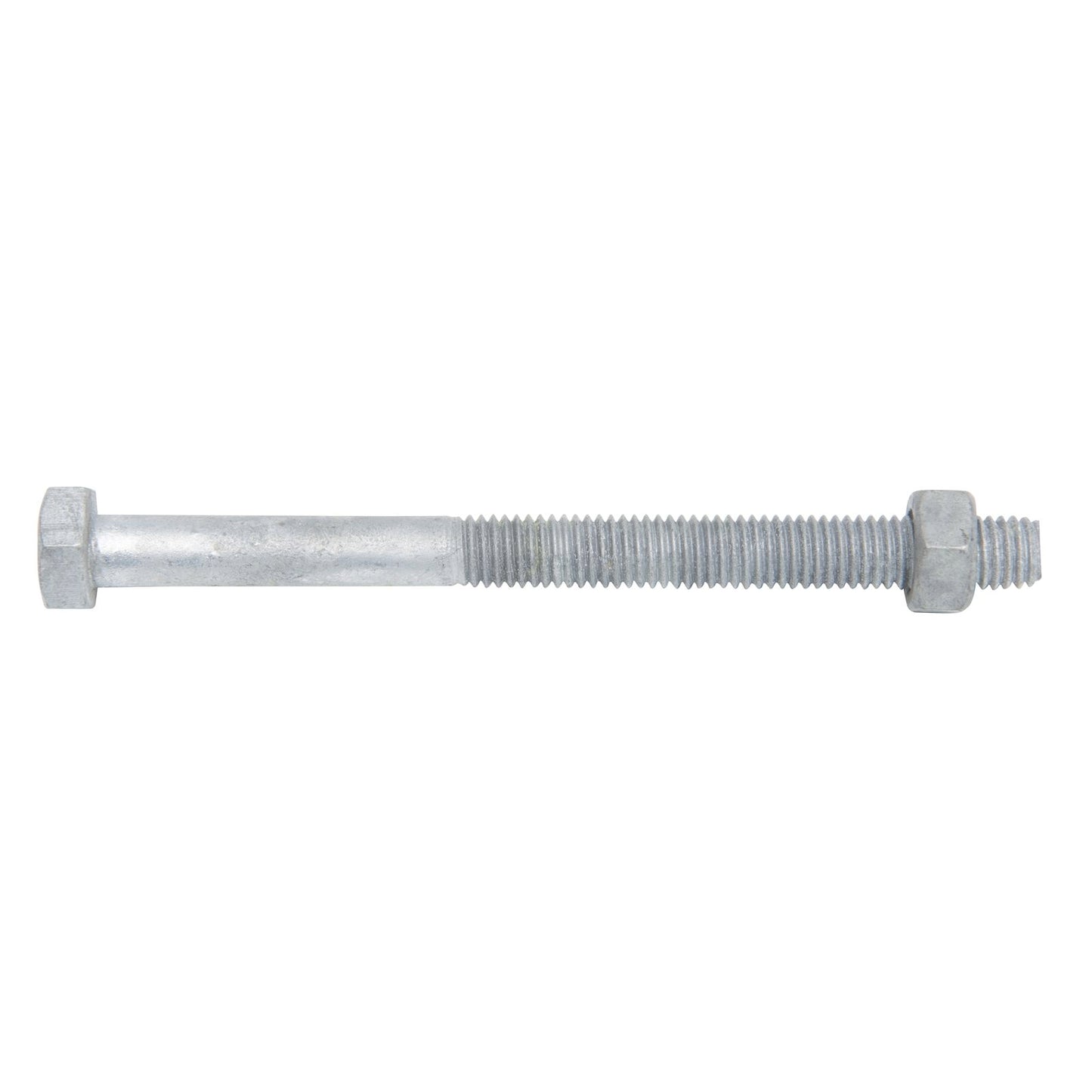 Zenith M8 x 100mm - Hot Dipped Galvanised Hex Head Bolt & Nut