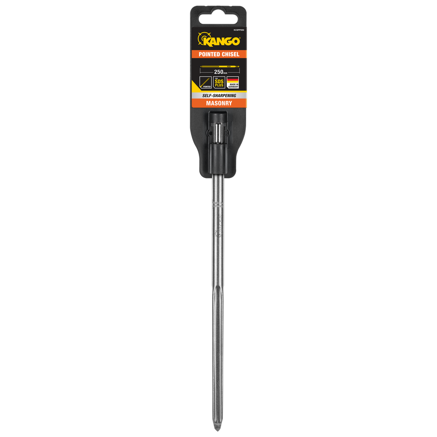 Kango SDS Plus Self-Sharpening Pointed Chisel - 250mm