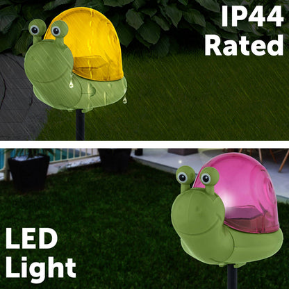 Click Solar Path Light Snail