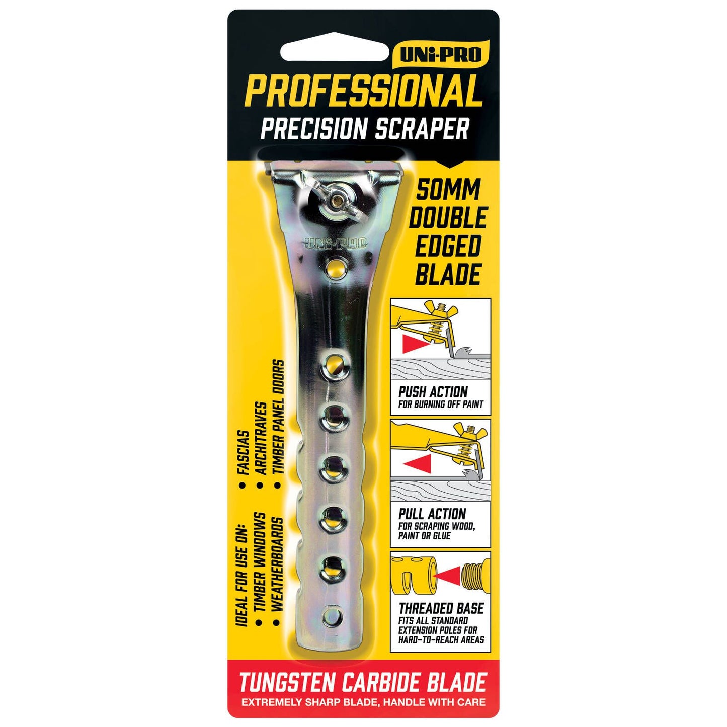 UNi-PRO Professional Scraper - 50mm